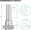Kloubový hřídel, PTO 160 mm pouzdro s drážkovaným uložením Náhled obrázku produktu 10