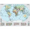 A world map showing political boundaries and country names. Produktbild-Vorschau