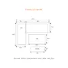 Garden Impressions Corsica Lounge-Dining Set - 4-teilig - Produktbild-Vorschau 13