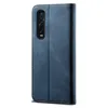 OPPO Find X2 Pro Housse, LaimTop Denim Cuir Portefeuille Voir les images du produit 3
