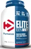 A product shot of a Dymatize Elite 100% Whey protein powder container. Produktbild-Vorschau