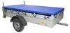 Anhänger Flachplane 2575x1345x100 mm mit Gummiseil Produktbild-Vorschau 1