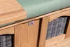 Strandkorb deVries PURE® Sailor XL - PE stone grey - Dessin Produktbild-Vorschau 7