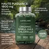 Aavalabs Spirulina & Chlorella Complex vegan Caps. 200 Náhľad obrázku produktu 9
