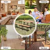 Ensemble de table et bancs pliants pour brasserie en plein Voir les images du produit 7