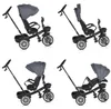Triciclo per bambini Byox - Space, grigio Anteprima dell’immagine prodotto 12