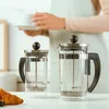 Skleněná lisovací konvička na napěnění kávy, čaje a mléka Náhled obrázku produktu 15