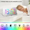 Digitaler Wecker mit dynamischem RGB-Licht, dimmbare Produktbild-Vorschau 2