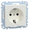 MERTEN Steckdose 1f polws glz System M UP m.BS IP20 ZP Produktbild-Vorschau 2