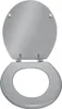 A toilet seat and lid are shown from a top-down perspective against a white background. Produktbild-Vorschau