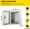 SucceBuy 10x8x6" NEMA 4X Stahlgehäuse, IP66 wasserdichter Produktbild-Vorschau 7