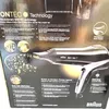 The image shows the packaging of a Braun Satin Hair 7 hair dryer, highlighting its IONTEC technology and other features. Produktbild-Vorschau