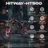 HITWAY HT500 Elektro-Motorrad 45 km/h, 2,5 kW Motor Spitze Produktbild-Vorschau 2