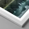 Gerahmtes Poster - Weißer Rahmen - Landschaft Berge Wolken Produktbild-Vorschau 2