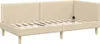 vidaXL Letto angolare color crema 100 cm x 200 cm Tessuto e Anteprima dell’immagine prodotto 4
