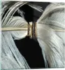 Bilder auf glas - Einteilig - Feder Romantik Ehe - 70x70cm Produktbild-Vorschau 1