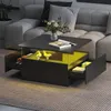 Radelldar Couchtisch mit LED-Beleuchtung Wohnzimmertisch Produktbild-Vorschau 6