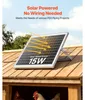Ventilatore solare SucceBuy da 15 W, pannello solare da 12 Anteprima dell’immagine prodotto 2