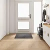 vidaXL Teppichläufer Grau 100 x 100 cm 100% Polypropylen Produktbild-Vorschau 3