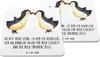 Mr. & Mrs. Panda Tassenuntersetzer Pinguin Liebe 10er Set - Produktbild-Vorschau 3