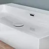 doporro Lavabo da Appoggio Rettangolare, Lavabo Bagno Anteprima dell’immagine prodotto 2