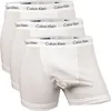 Three white Calvin Klein boxer briefs are stacked on top of each other. Produktbild-Vorschau