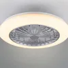 LED Deckenventilator STRALSUND Ø49cm Silber Fernbedienung Produktbild-Vorschau 23