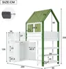 STILVORA Kinderbett 90x200cm mit Stauraum,Jugendbett mit Produktbild-Vorschau 6