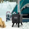 Stanová pec 394 x 608 x 425 mm kempingový sporák 365 x 250 Náhľad obrázku produktu 8