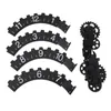 A set of clock numbers and gears on a white background. Voir les images du produit