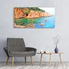 Glasbilder 120x60 Wandbild Druck auf Glas Gesteine Meer Produktbild-Vorschau 3