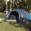 vidaXL Kuppel-Campingzelt 4 Personen Blau Wasserdicht Produktbild-Vorschau 3