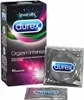 A box of Durex Orgasm Intense condoms and two individually wrapped condoms. Náhľad obrázku produktu