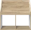 vidaXL Detská polička Sonoma dub 72,5 x 29,5 x 69 cm Náhľad obrázku produktu 6