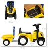 HOMCOM Kinderfahrzeug Laufhilfe mit Anhänger, Hupe Produktbild-Vorschau 3