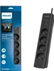 Philips SPN7040BA/60 přepěťová ochrana černá 6 zásuvek 2 m Náhled obrázku produktu 5