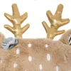 Cuscino per bambini in pelle di camoscio marrone 31x38 cm  Anteprima dell’immagine prodotto 9