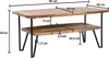 FineBuy Table basse 90x50x40 cm Sheesham bois massif / Voir les images du produit 3