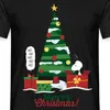 Spreadshirt Peanuts Merry Christmas Mit Snoopy Männer Produktbild-Vorschau 2