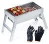 Vilde | Barbecue da campeggio in acciaio inox pieghevole - Anteprima dell’immagine prodotto 1