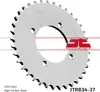 Jt Hinteres Ritzel 834 37 Für Yamaha Ttr 50 '6-21, Yb 100 Produktbild-Vorschau 3