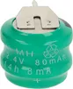 vhbw NiMH Ersatz Knopfzellen-Akku (80 mAh, 2,4 V, NiMH) Produktbild-Vorschau 4