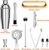 Cocktail Set, 750 ML Cocktailshaker Bar Set, Edelstahl Produktbild-Vorschau 3