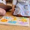 EverEarth Safari-Tiere Puzzle aus Holz – Lernpuzzle zur Produktbild-Vorschau 5