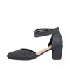 Rieker Damen Pumps Cutouts Fesselriemen Klettverschluss Produktbild-Vorschau 2