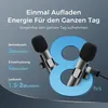 Ansteckmikrofon,Mini Lavalier Mikrofon, Kabellos Produktbild-Vorschau 6