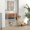 Barrière de sécurité pour chien PawHut, 76-104 cm, barrière Voir les images du produit 2