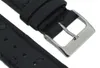 Herzog Echt Strauß Uhrenarmband schwarz Leder Ton in Ton Produktbild-Vorschau 4