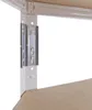 A close-up view of a metal shelf bracket and a shelf. Anteprima dell’immagine prodotto