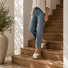 Weiße Damen Holzclogs aus Echtleder – Bequeme Clogs mit Produktbild-Vorschau 5